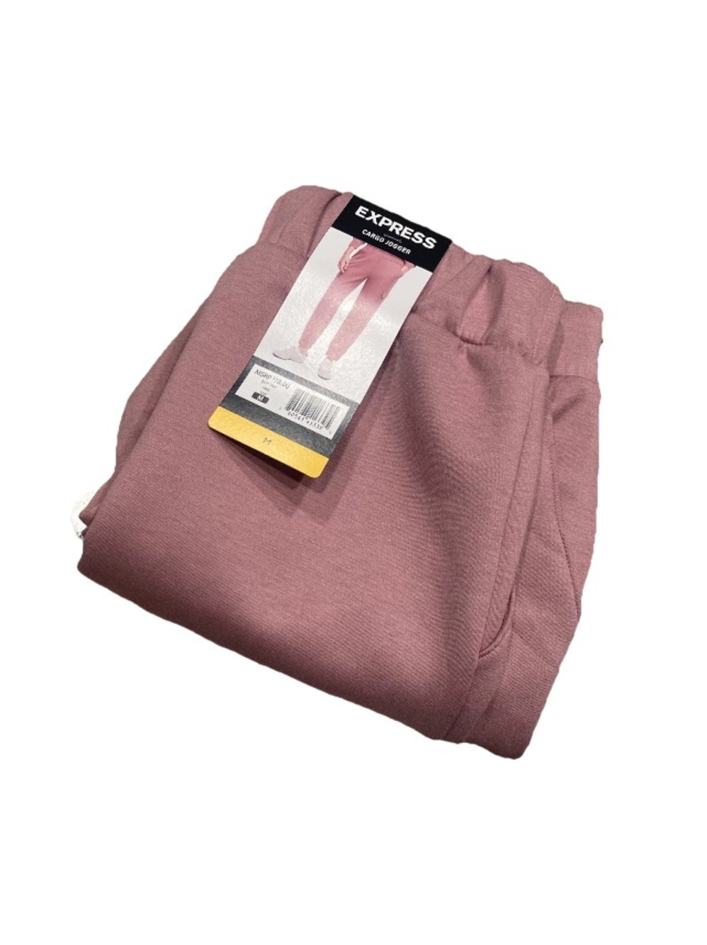 Express Woman’s Medium Pink Cargo Jogger Pants NWT, $78 MSRP